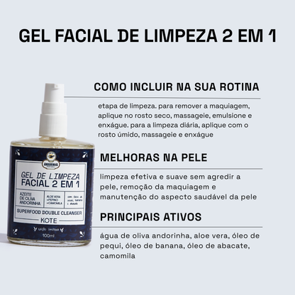 GEL DE LIMPEZA 2 EM 1
