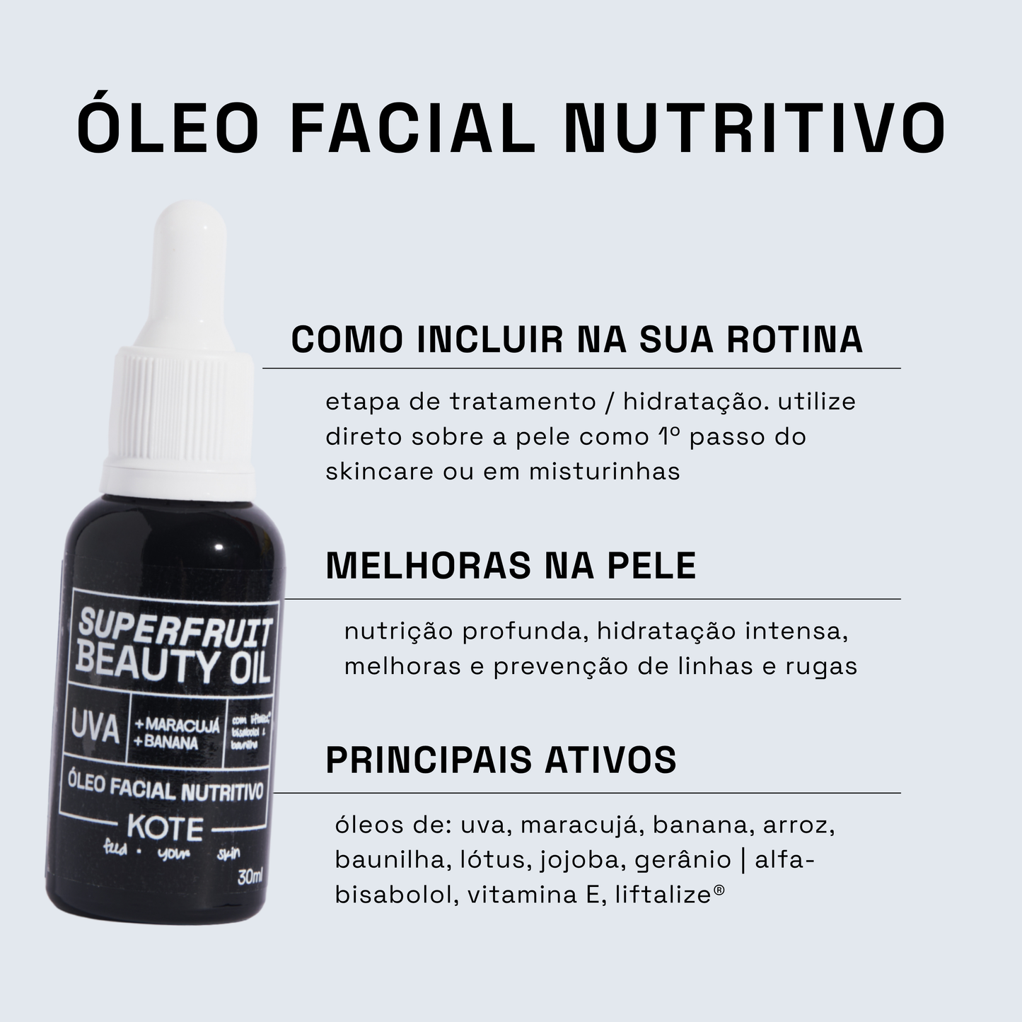 ÓLEO FACIAL NUTRITIVO