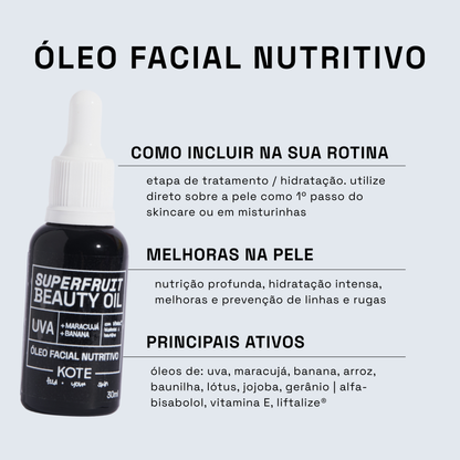 ÓLEO FACIAL NUTRITIVO