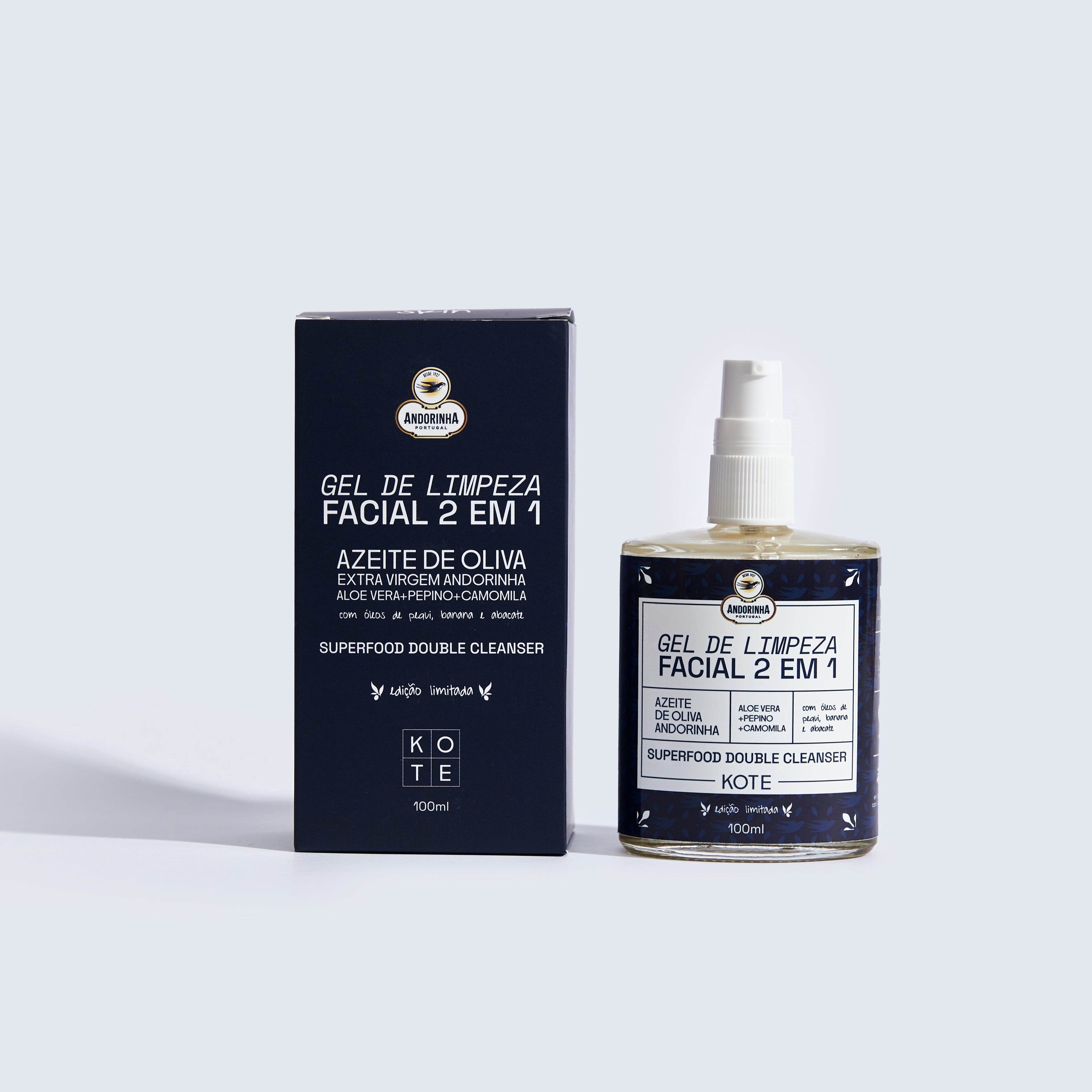 Balancing Gel Cleanser 120g 2本セット GEL DE LIMPEZA 2 EM 1 – KOTE skincare