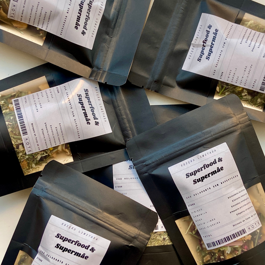 CHÁ RELAXANTE COM SUPERFOODS